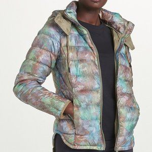 EUC Lole Manzanita Emeline Pocket Hooded Down Jacket Size Large